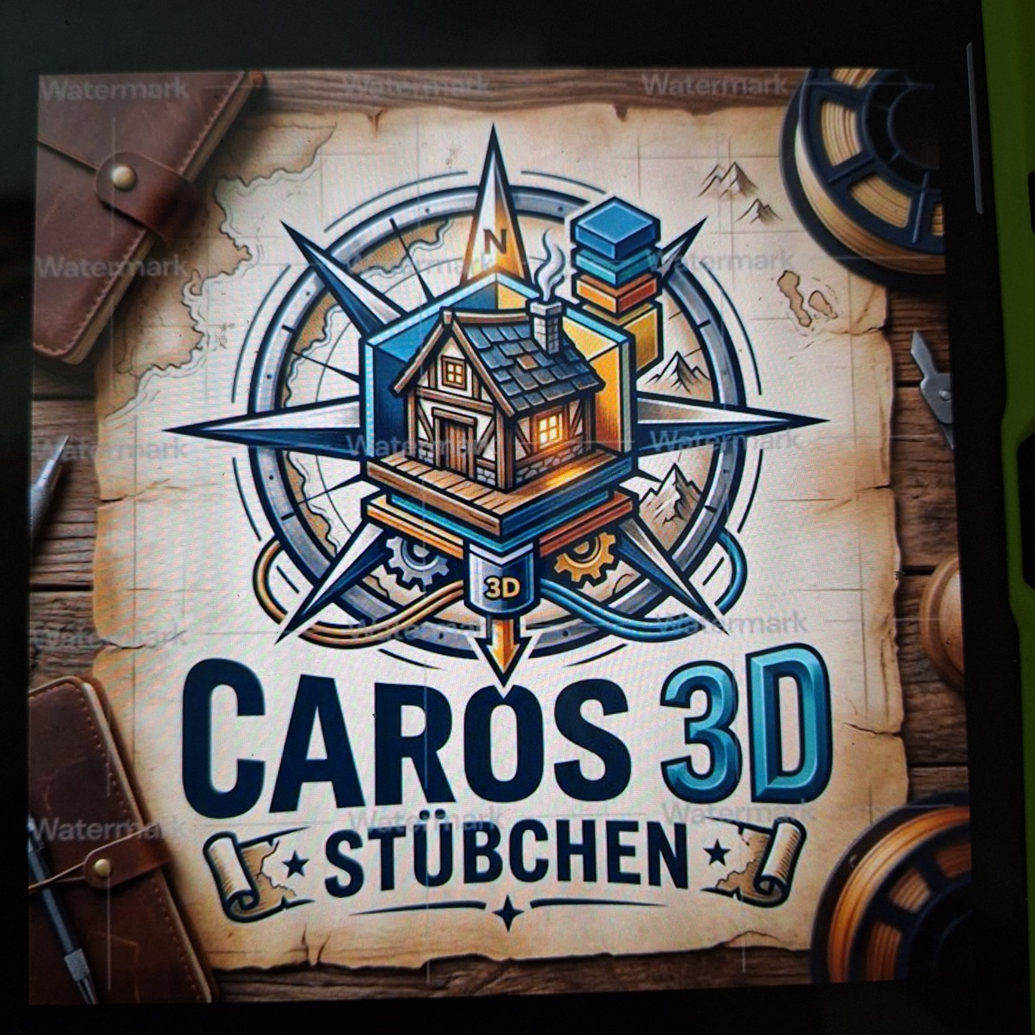 Caros 3D Stuebchen Logo